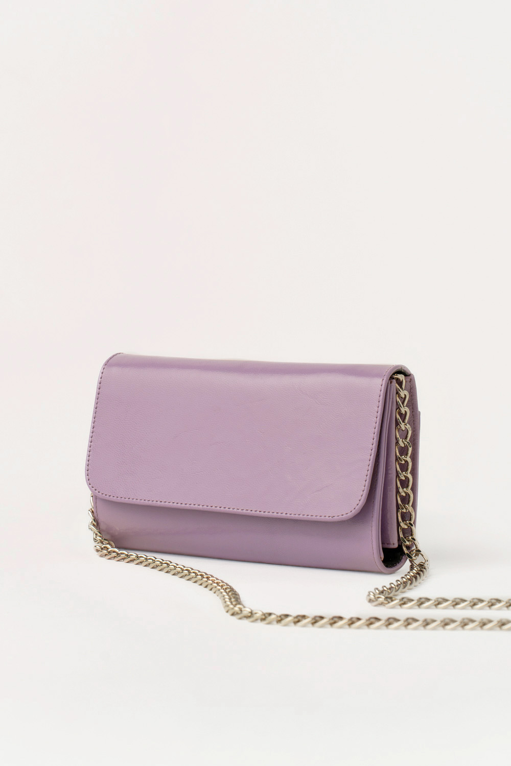 Bolso Cabby Brillo Violeta - Imagen 3