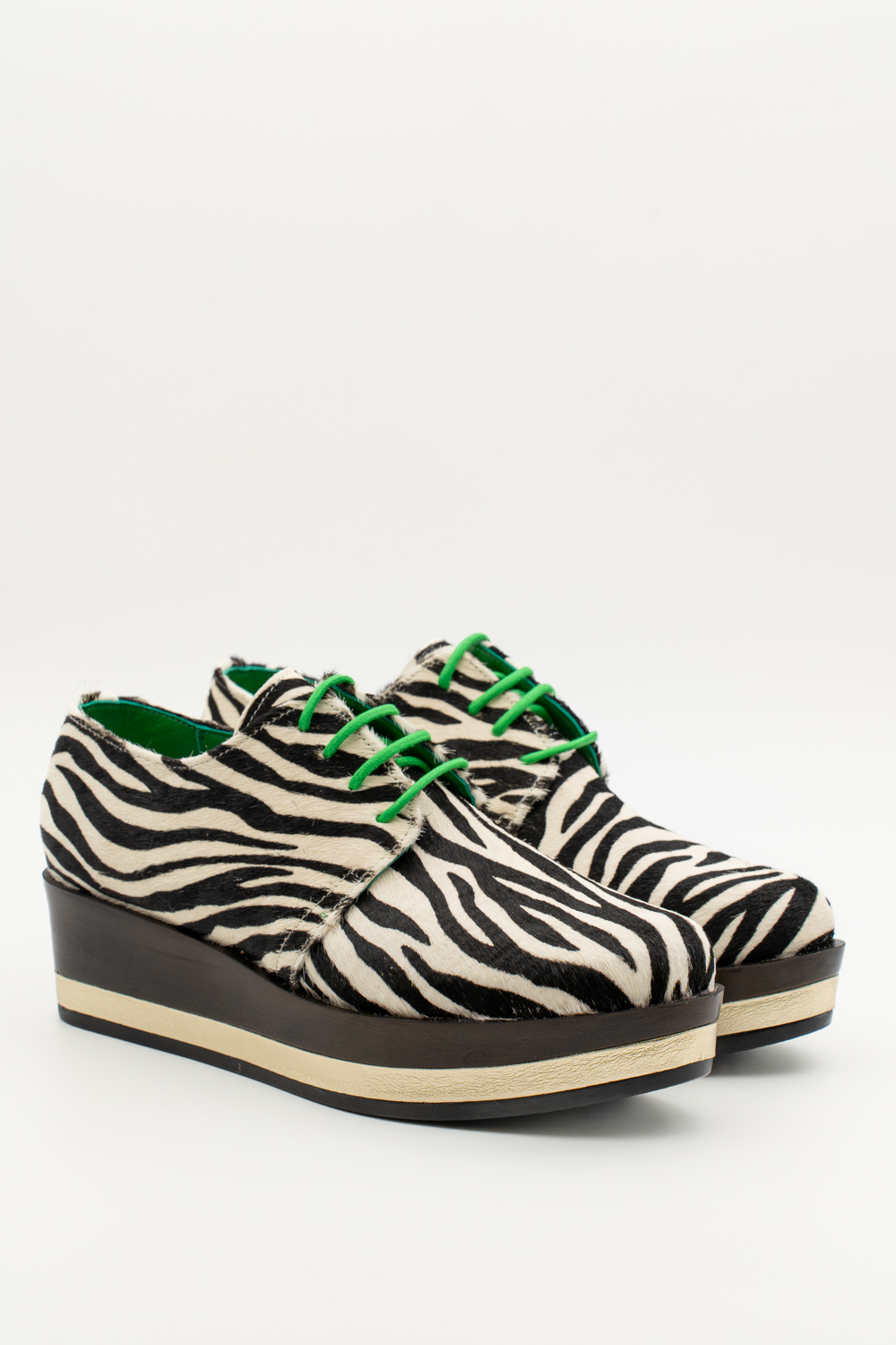 Blucher plataforma Jade equus negro - Imagen 2