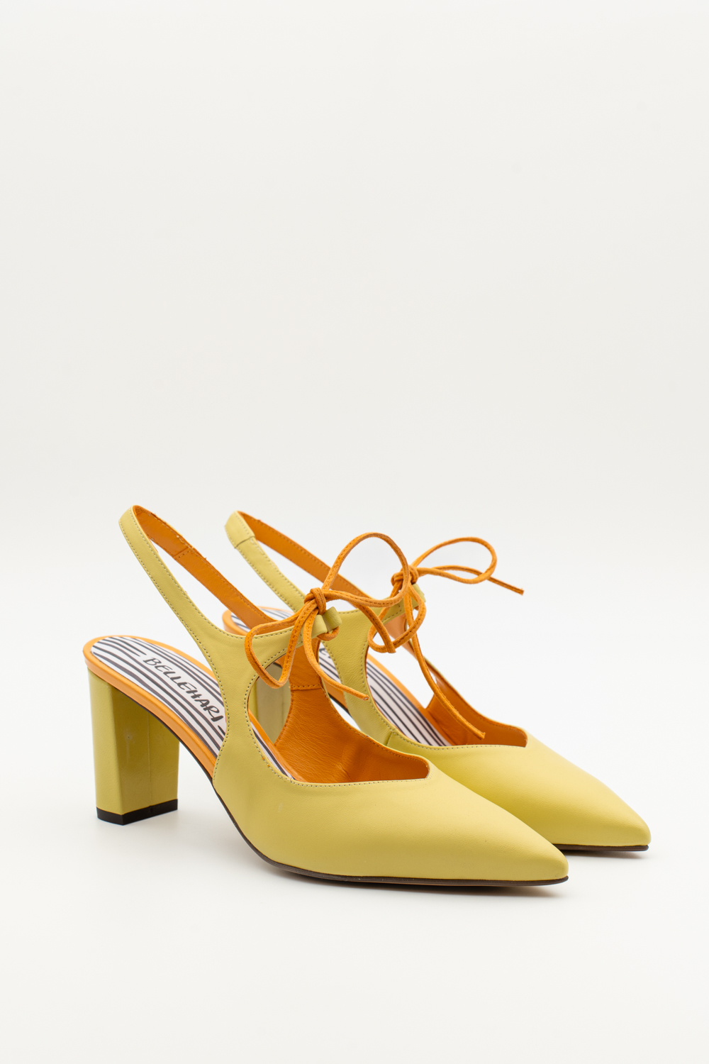 Salón Slingback Adara Amarillo naranja - Imagen 2