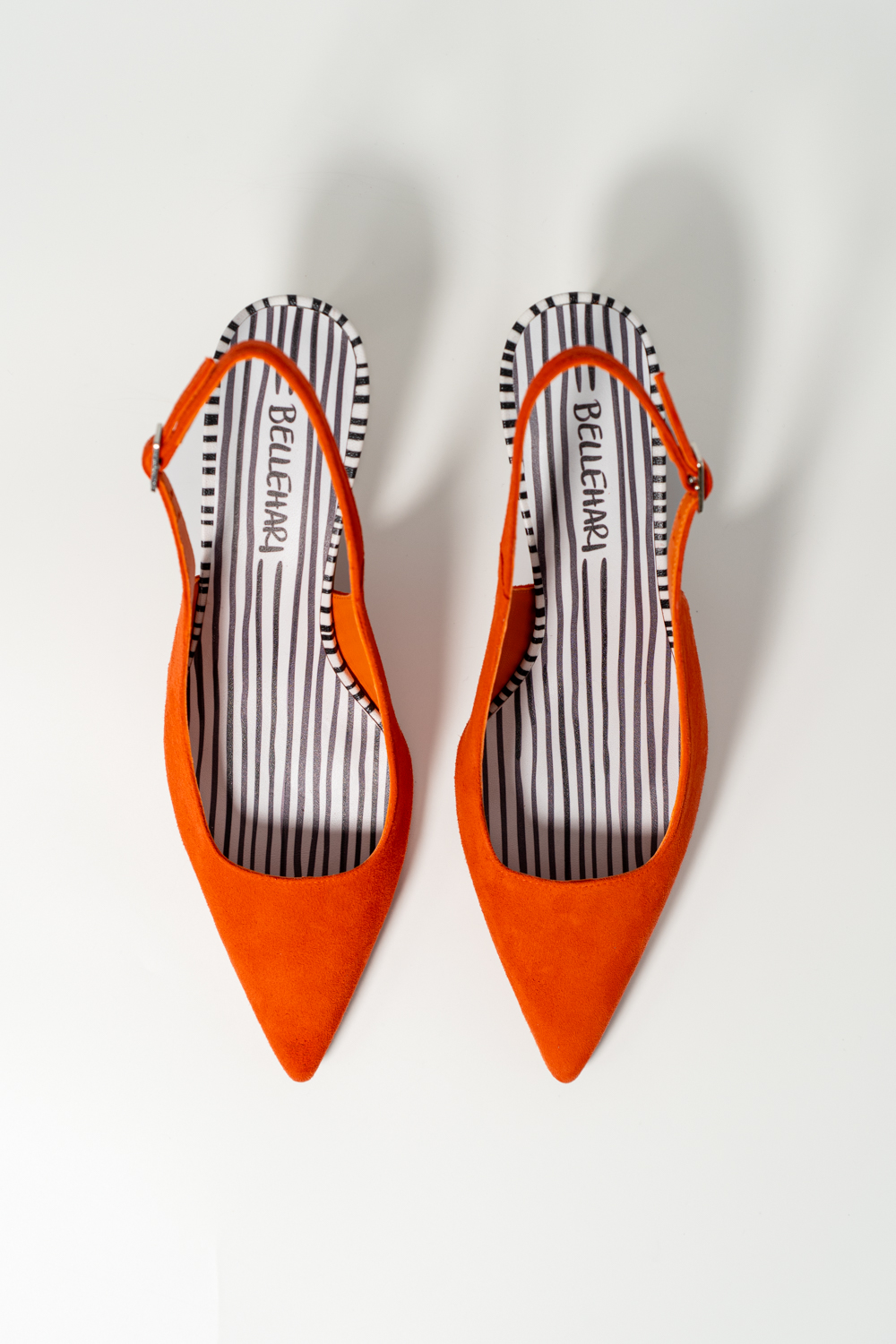 Salón Slingback Maelle naranja - Imagen 4