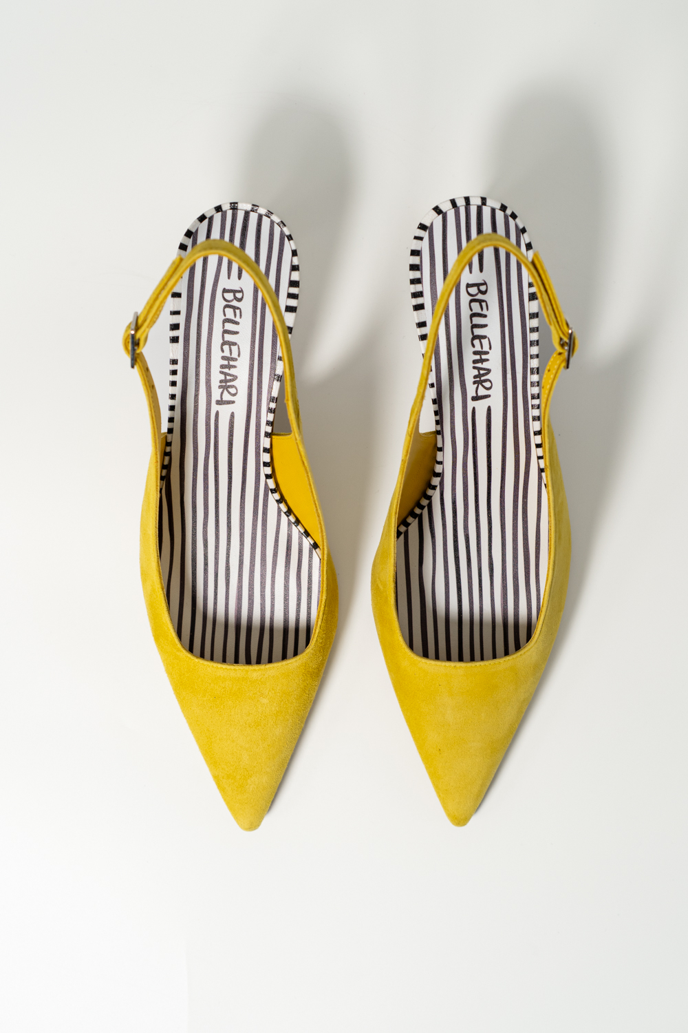 Salón Slingback Maelle mostaza - Imagen 4