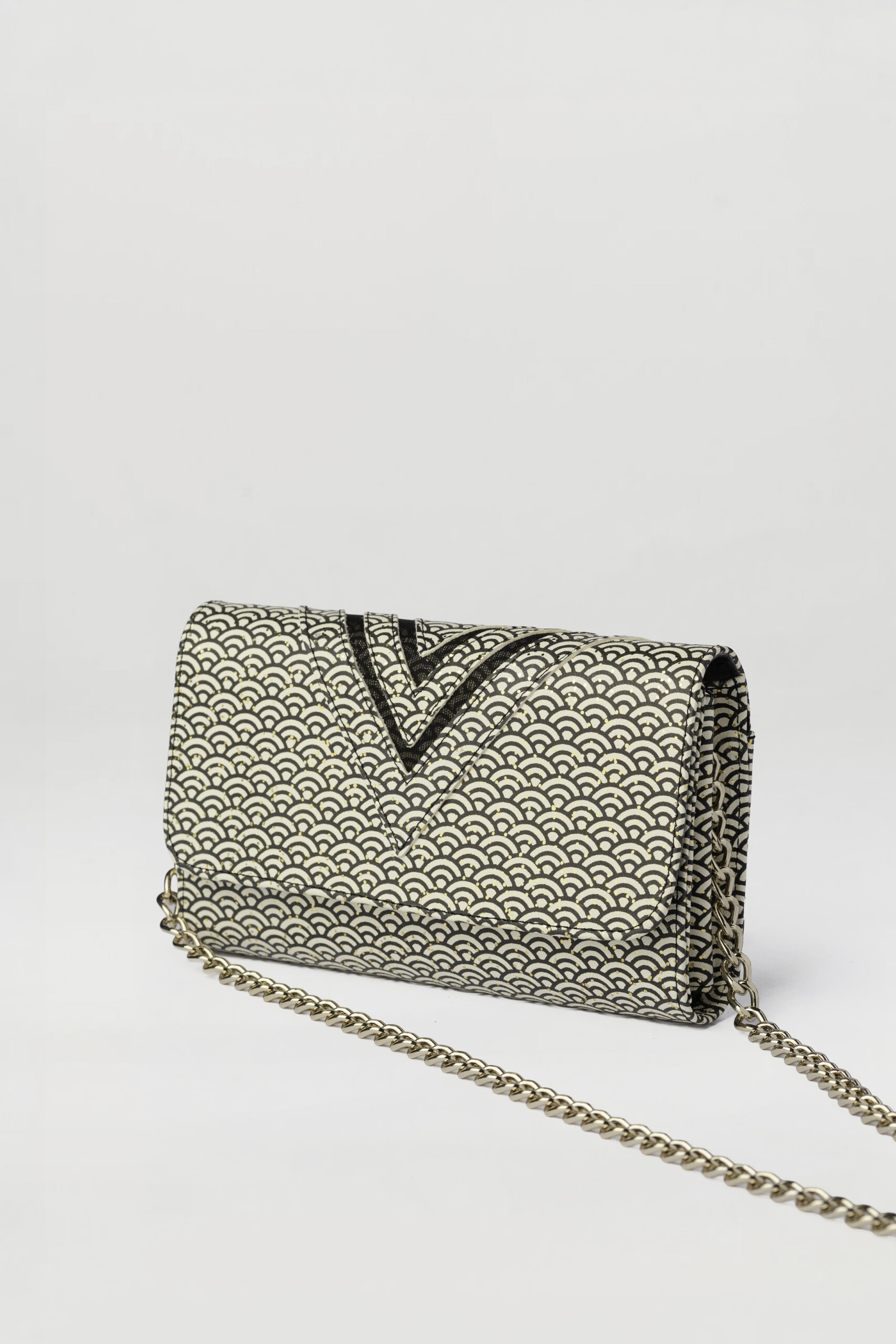 Bolso Tresse art déco negro - Imagen 3