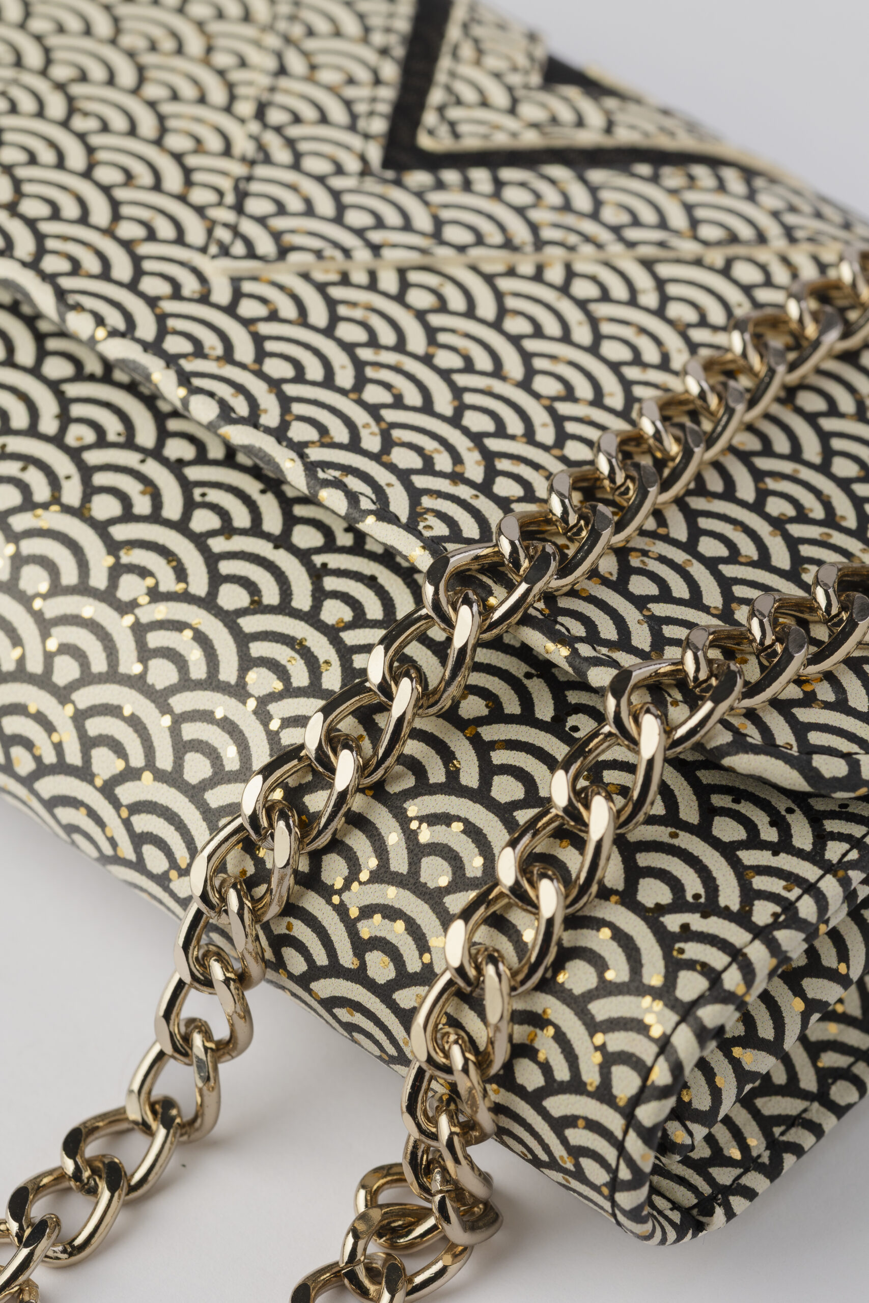 Bolso Tresse art déco negro - Imagen 4