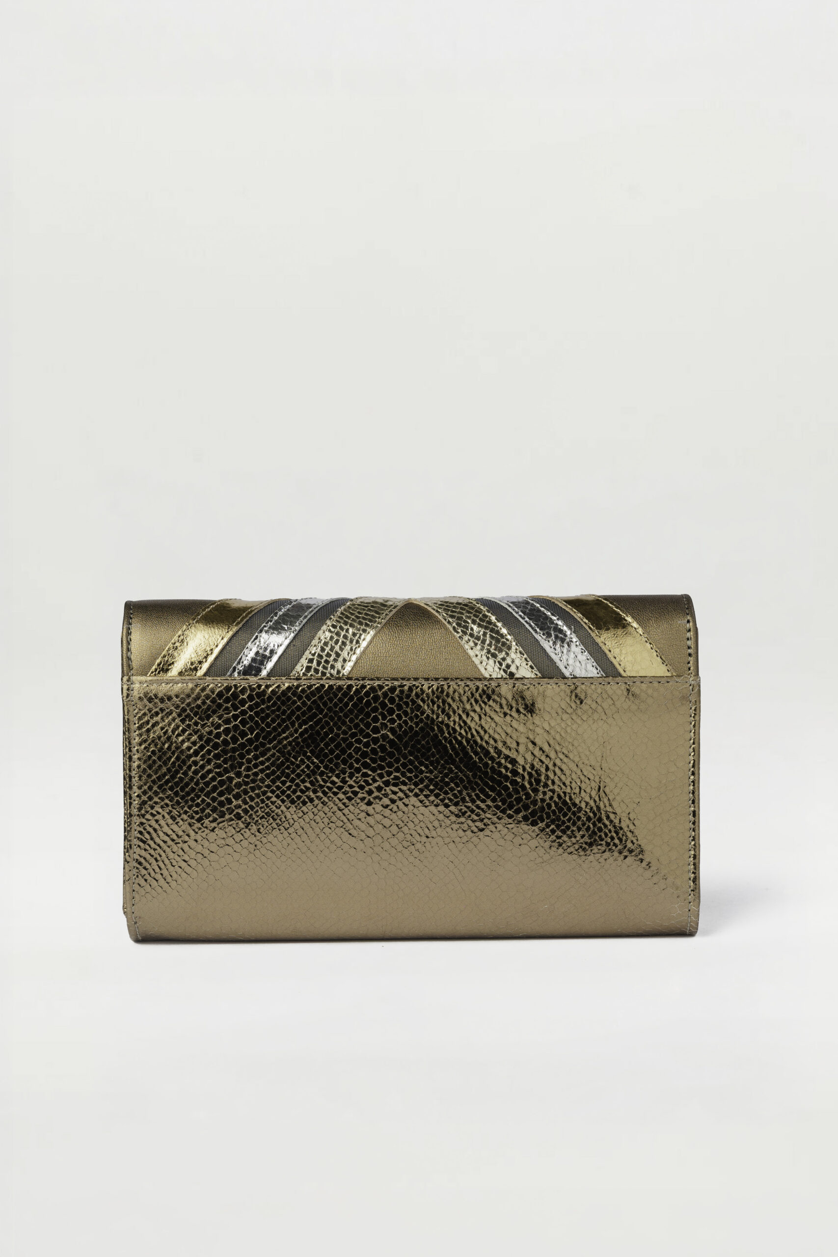 Bolso Tresse oro antiguo oro brillo - Imagen 2