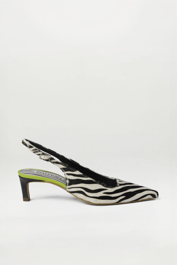 Salón Slingback Maelle equus negro