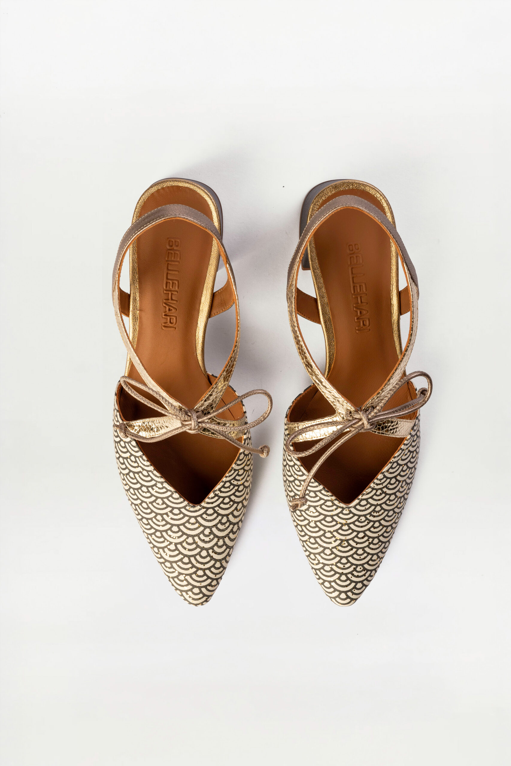 Salón slingback Anne art decó negro - Imagen 4