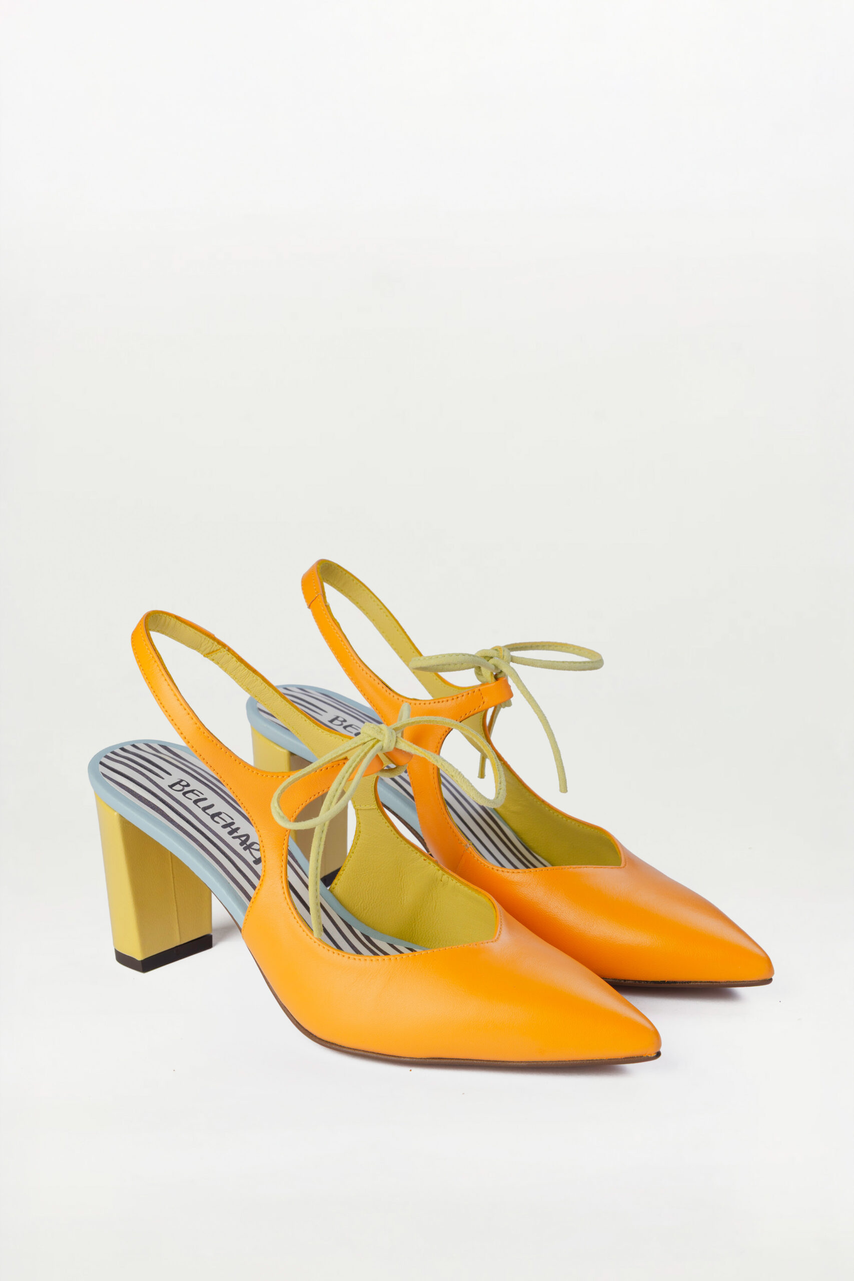 Salón Slingback Adara Naranja amarillo - Imagen 2