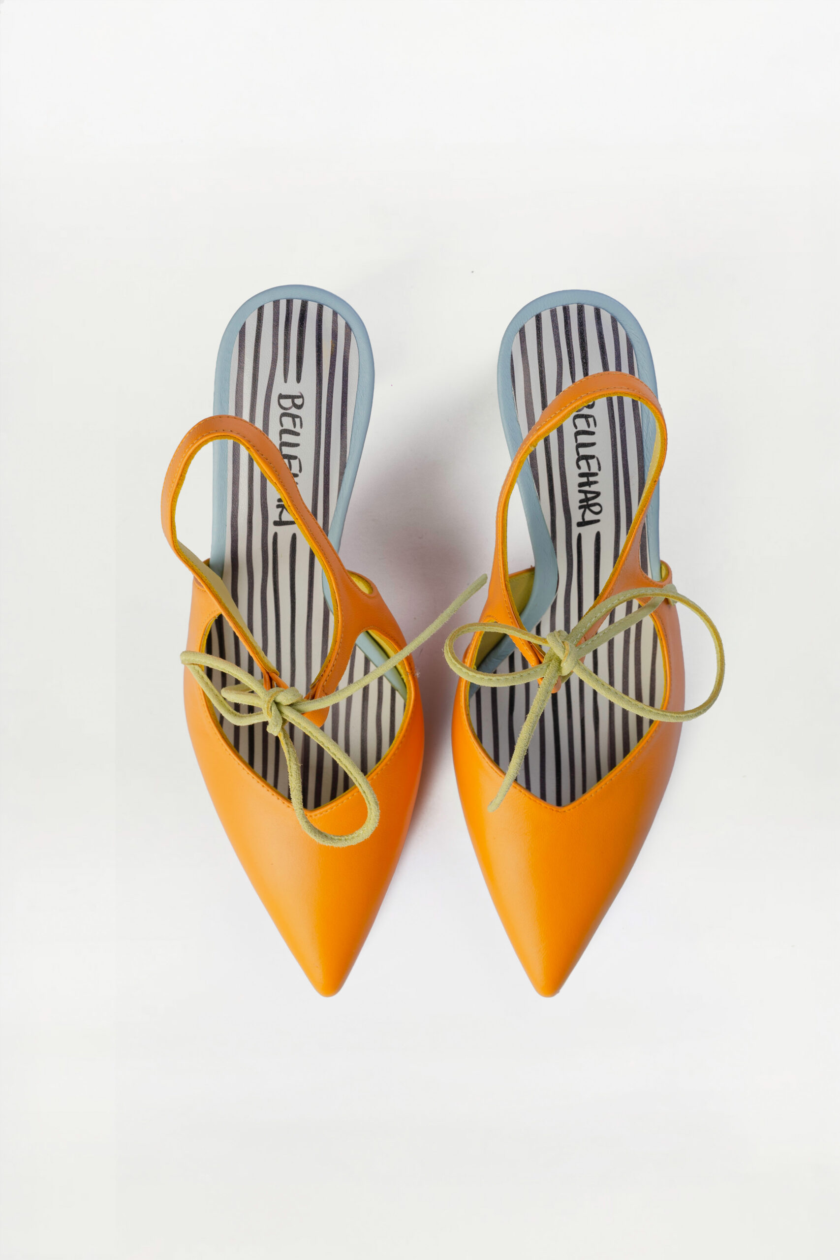Salón Slingback Adara Naranja amarillo - Imagen 4