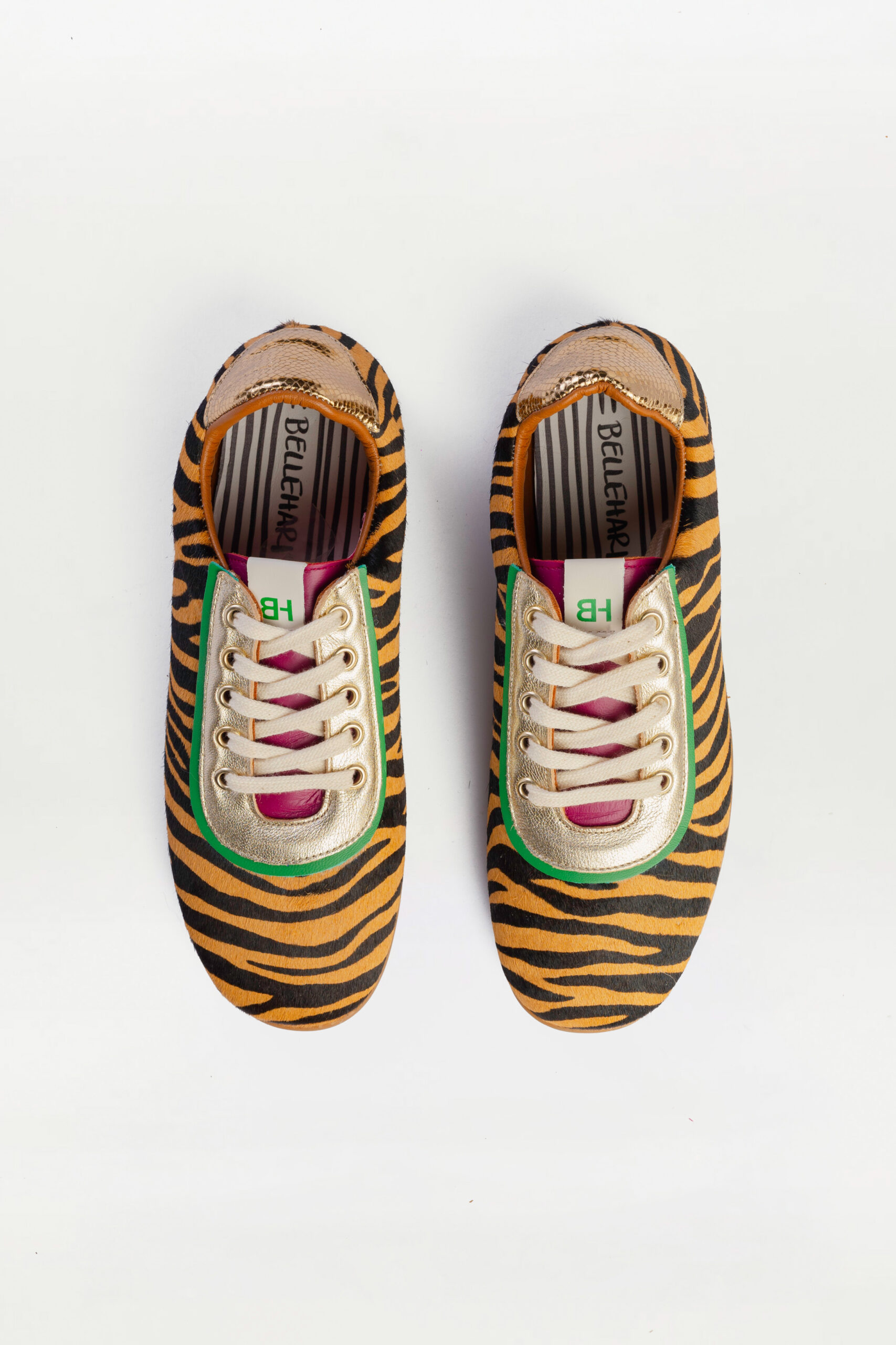 Sneakers Tiphanie equus naranja - Imagen 4