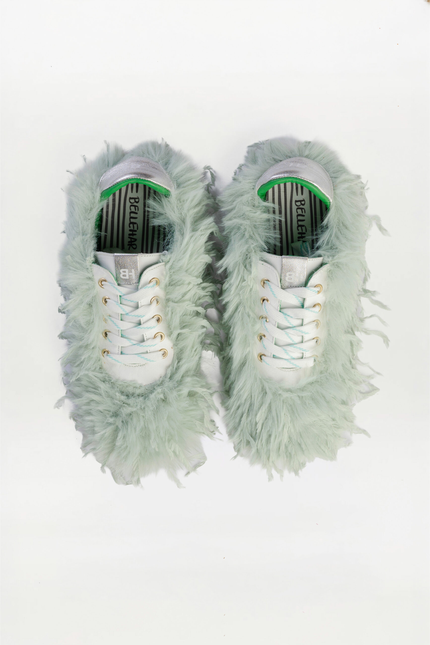 Sneakers Tiphanie Pluma Verde - Imagen 4