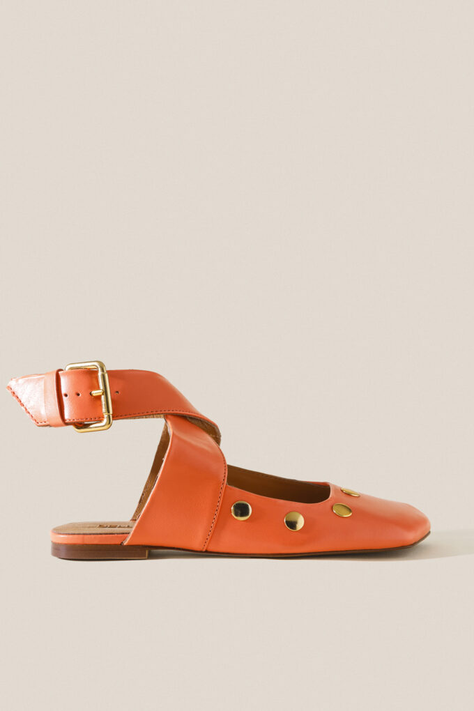 Mercedes Basquiat Orange