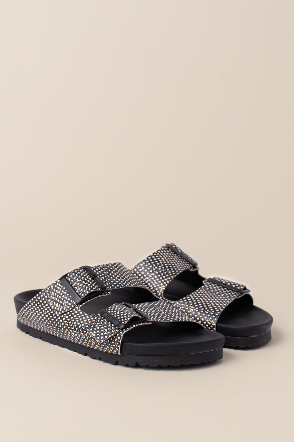 Sandalia Ellis negro blanco - Imagen 2