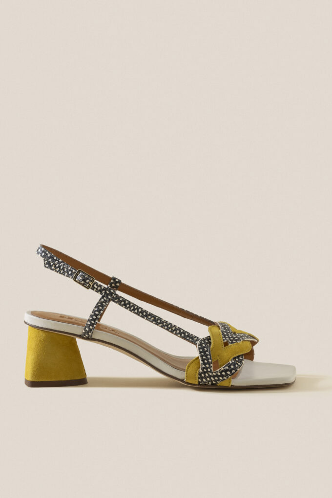 Sandalia Da Vinci Yellow